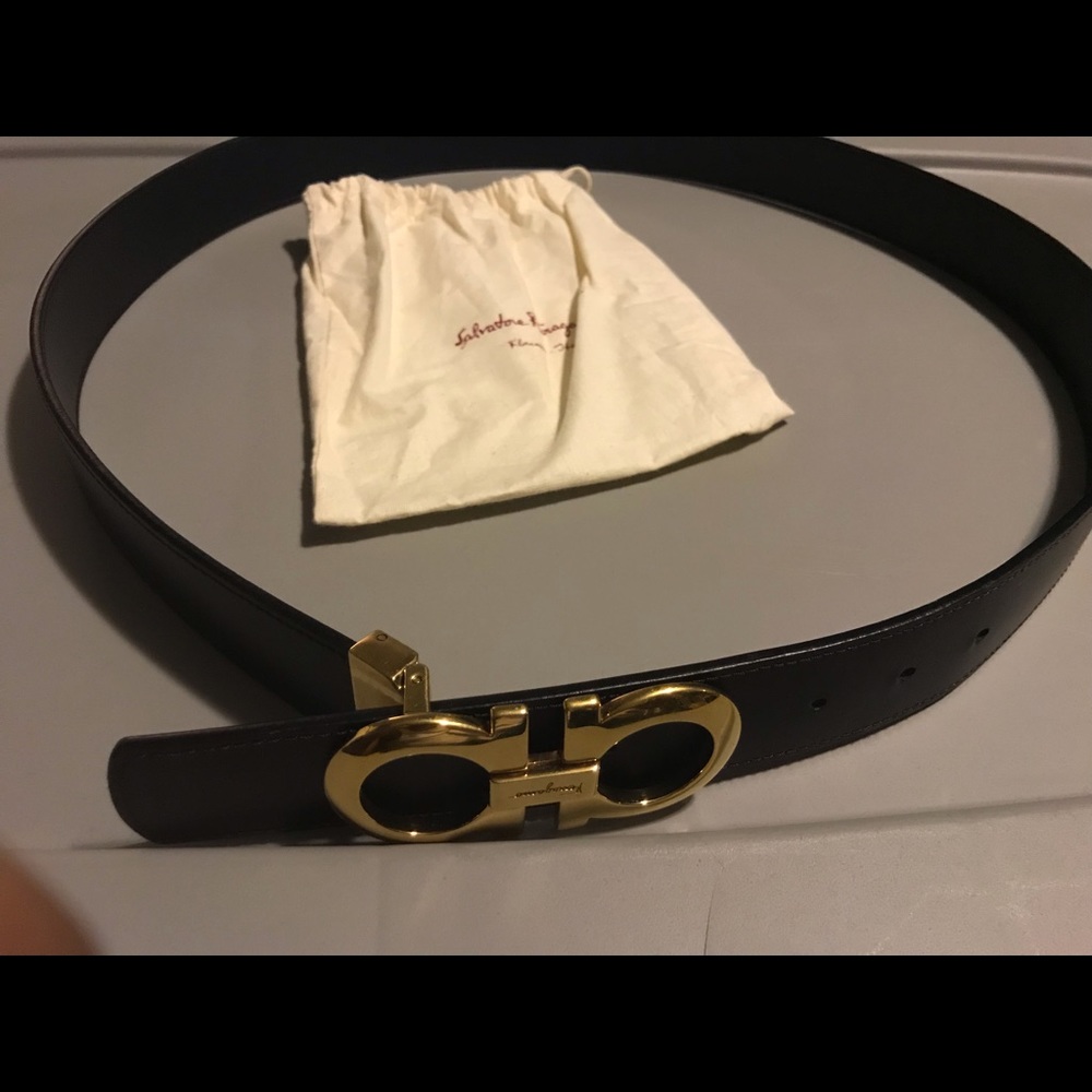 Men’s Feragamo Reversible belt